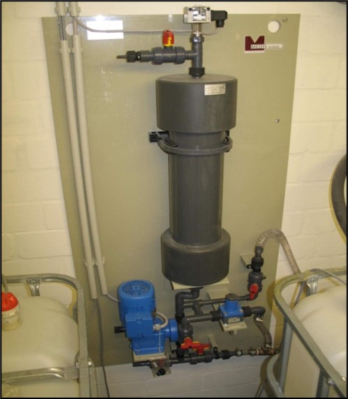 Zentrale Formalin Ver- und Entsorgungsanlage